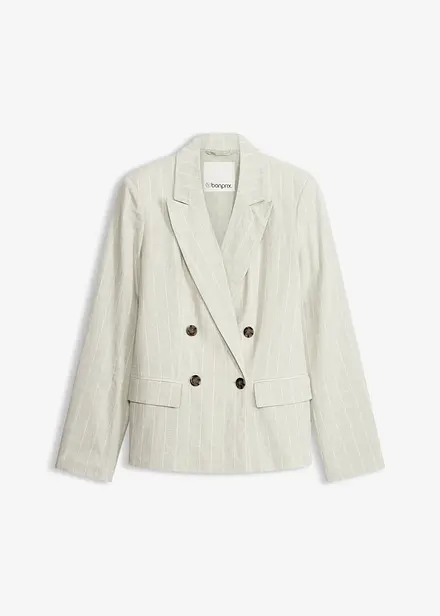 Blazer en lin majoritaire