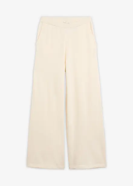 Pantalon large en maille estivale