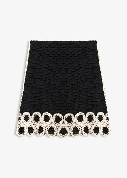 Strickrock aus reiner Baumwolle