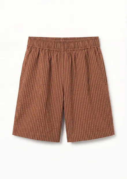 Short confortable &agrave; taille &eacute;lastiqu&eacute;e