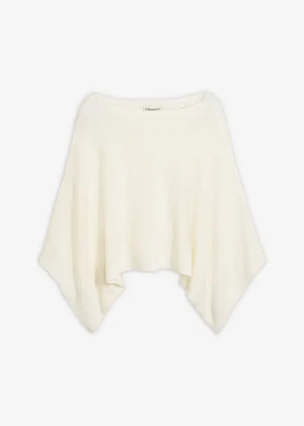 Kimono-Pullover aus B&auml;ndchengarn
