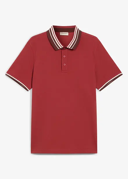 Polo en maille piqu&eacute;e 100% coton