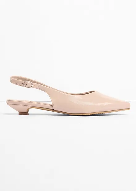 Sling-Ballerinas in Lackoptik