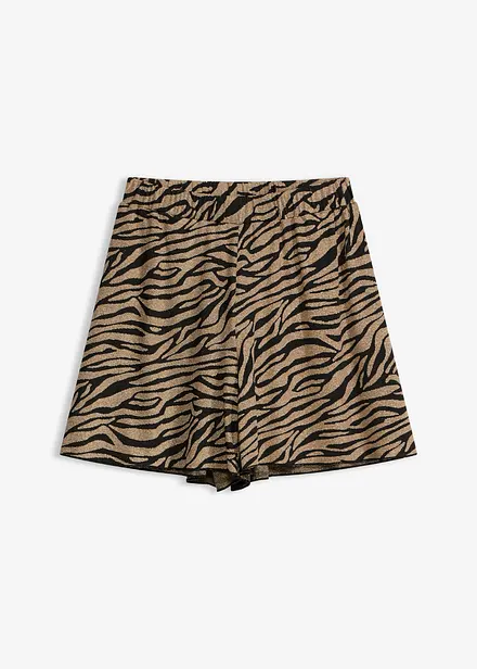 Strandshorts aus gl&auml;nzendem Material