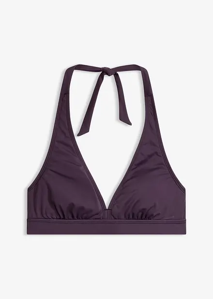 Neckholder-Bikinioberteil mit V-Ausschnitt