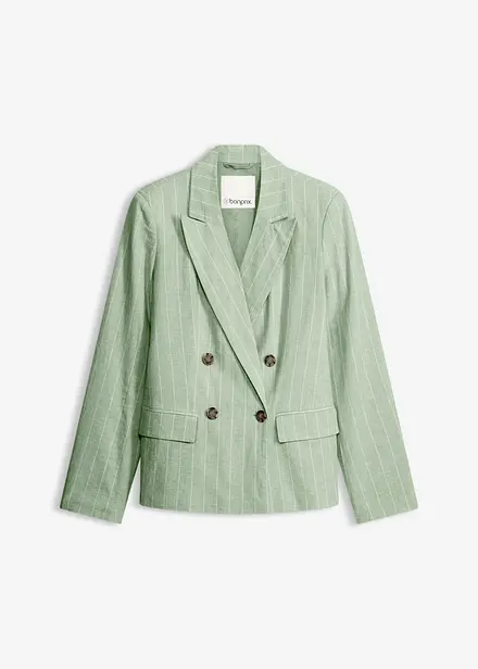 Blazer en lin majoritaire