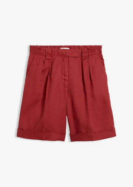 Bermudashorts aus reinem Leinen
