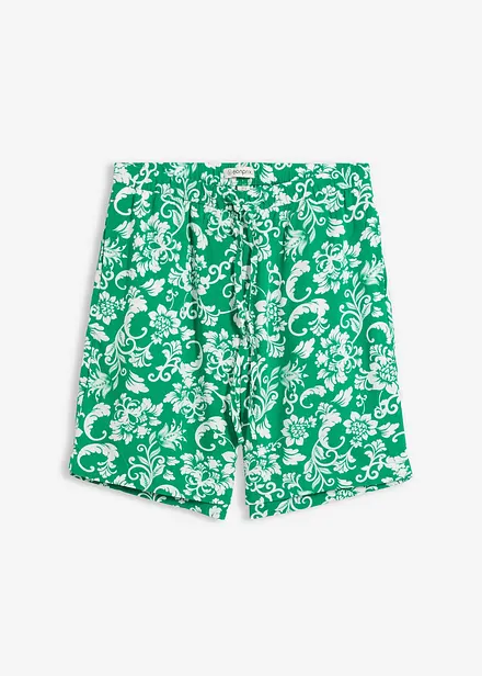 Shorts aus flie&szlig;ender Viskose