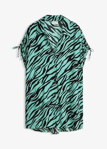 Chemise de plage aspect froiss&eacute;