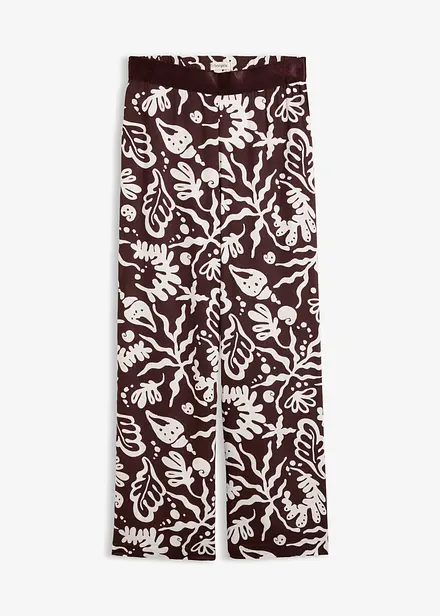 Marlenehose aus softer Viskose