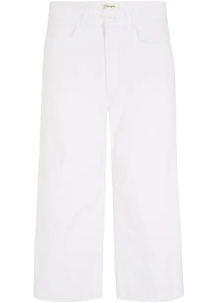 Jean large 7/8 extensible