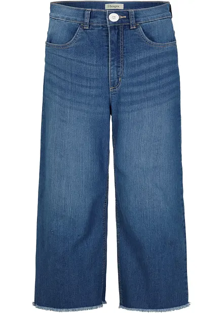 Jean large 7/8 extensible