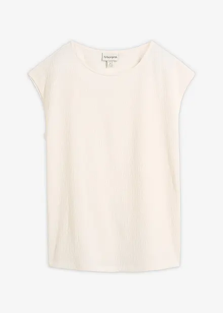 T-shirt en mati&egrave;re textur&eacute;e