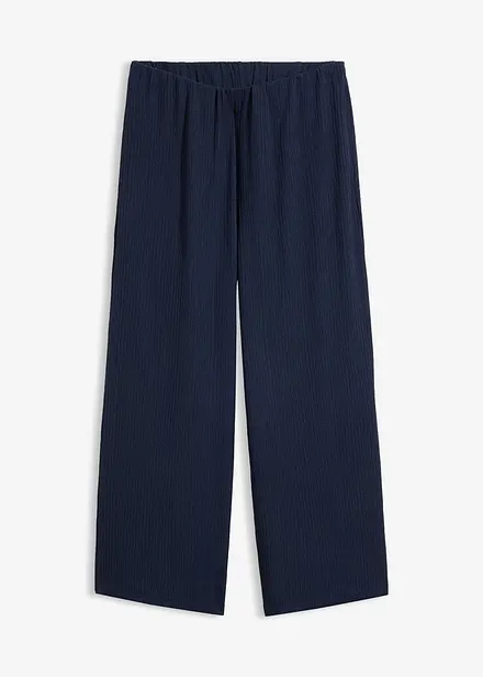 Culotte aus strukturiertem Material