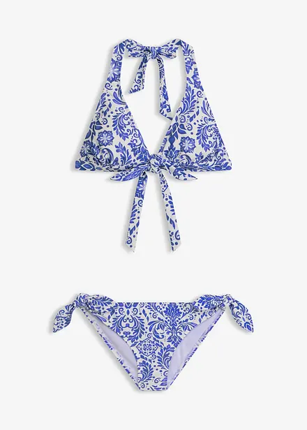 Bikini dos nu &agrave; nouettes (ens. 2 pces)