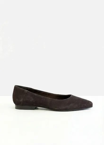 Ballerines en cuir