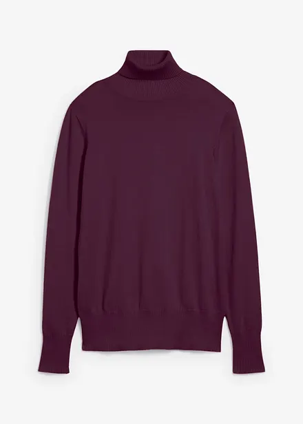 Basic Rollkragenpullover