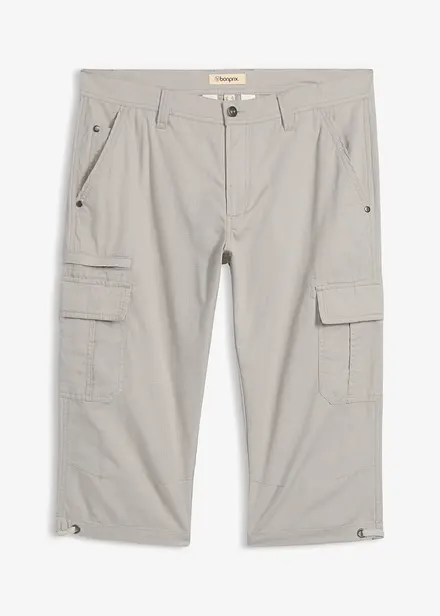 Bermuda long poches cargo regular 100% coton