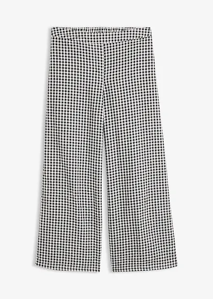 Seersucker-Schlupfhose aus reiner Baumwolle