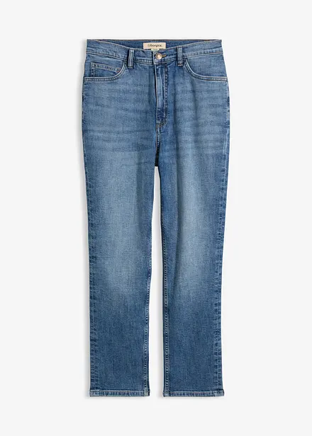 Slim-Fit-Jeans High Waist cropped