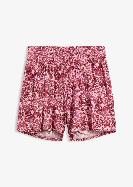 Short fluide en jersey viscose