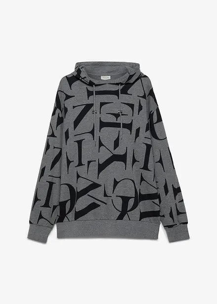 Sweat &agrave; capuche, coupe loose