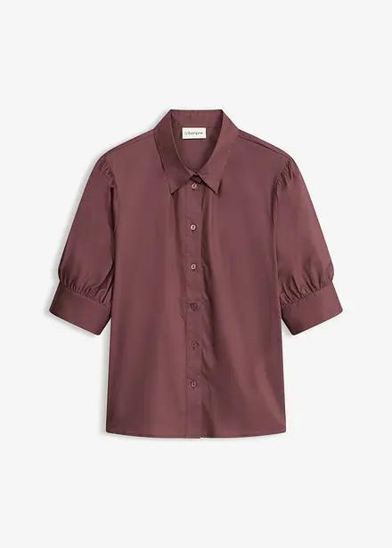 Blouse en coton extensible
