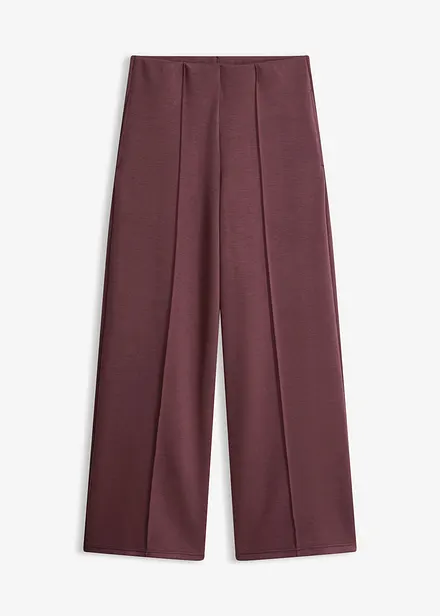 Pantalon palazzo en mati&egrave;re n&eacute;opr&egrave;ne