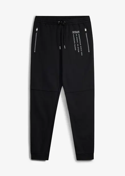 Pantalon de jogging &agrave; imprim&eacute; sportif, 100% coton