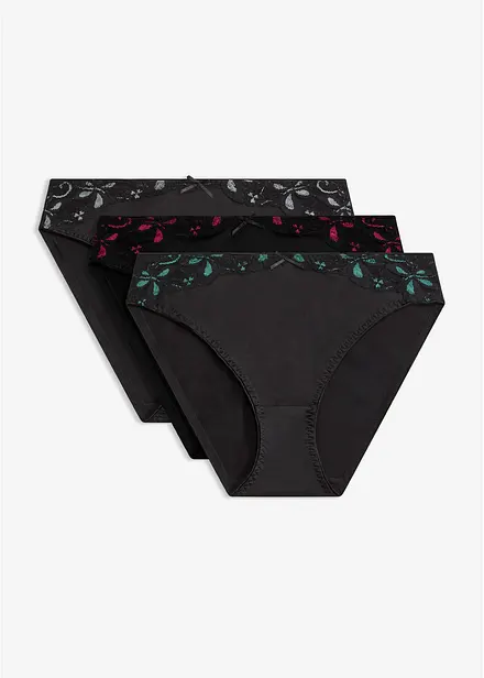 Lot de 3 slips