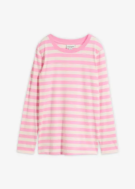 Streifenshirt aus reiner Bio-Baumwolle