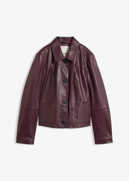 Lederjacke aus softem Lammnappa