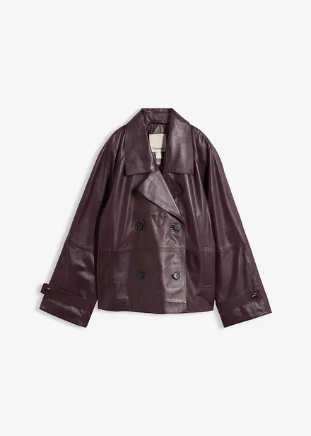 Cabanjacke aus Lammnappa-Leder