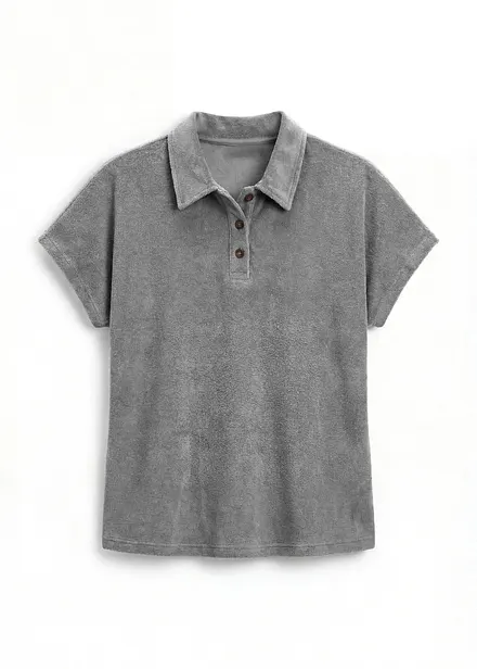 Poloshirt aus Frottee