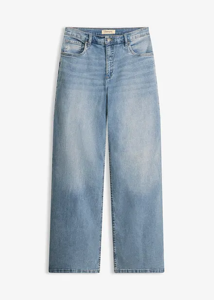 Jean large taille haute