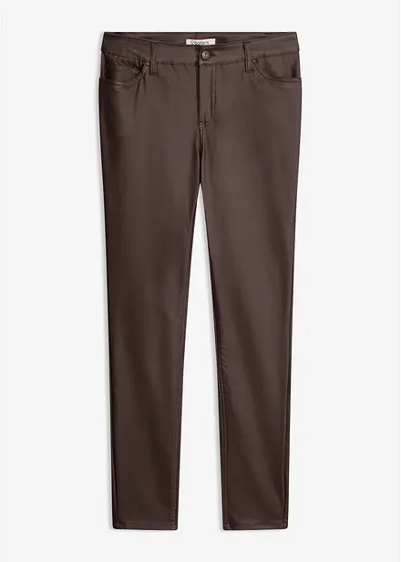 Pantalon extensible en viscose majoritaire