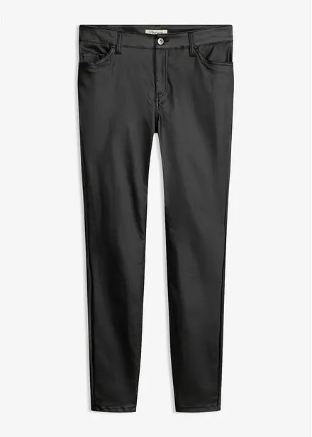 Pantalon extensible en viscose majoritaire