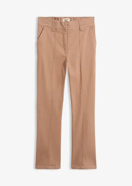 Pantalon en twill de coton extensible