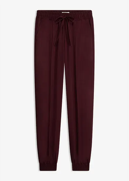 Joggpants aus Viskose-Mix