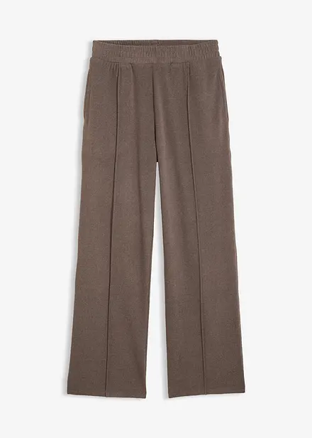 Jersey-Hose in Wolloptik