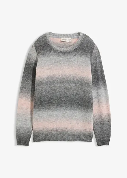 Pull &agrave; d&eacute;grad&eacute; de couleurs