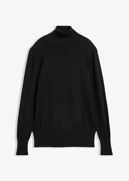 Pull col roul&eacute; basique