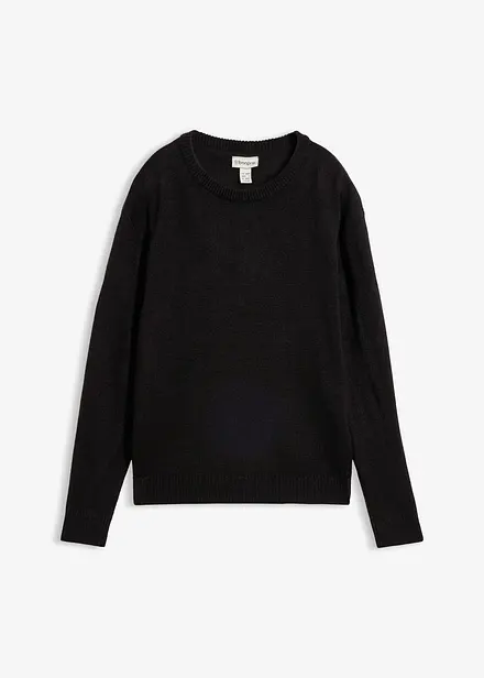 Pull col rond en maille