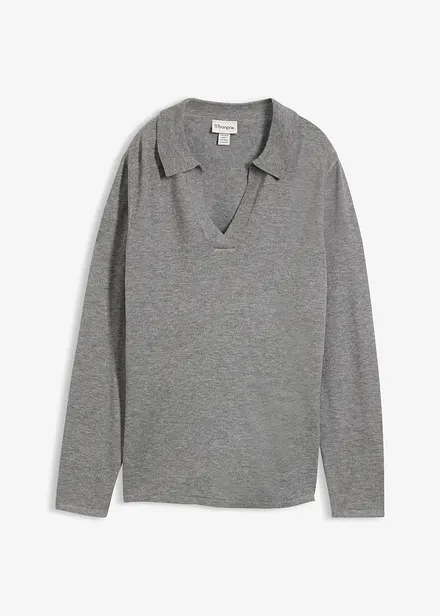 Poloshirt aus feiner Viskose