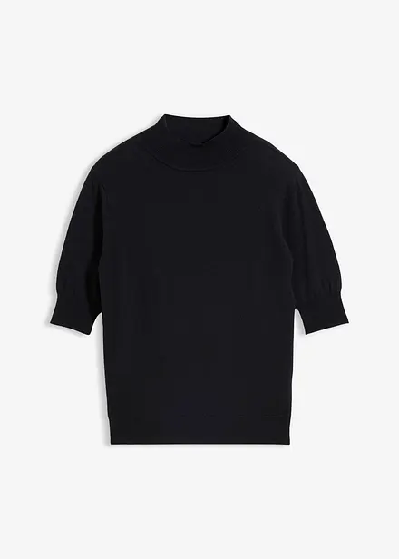 Rollkragenpullover aus weichem Woll-Mix