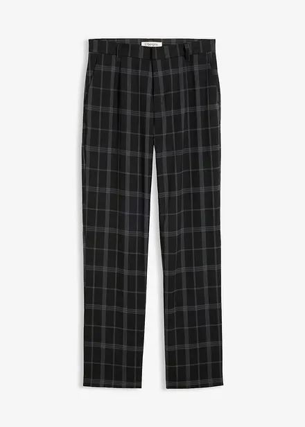 Pantalon chino &agrave; carreaux