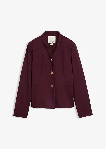 Blazer mit Kelchkragen