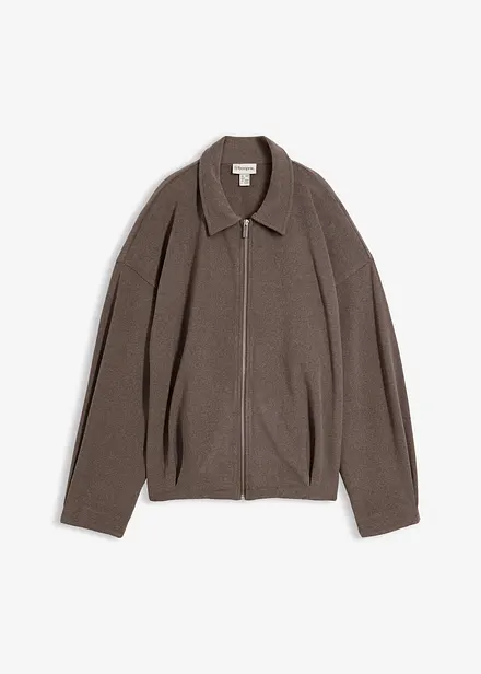 Shirtjacke in Wolloptik