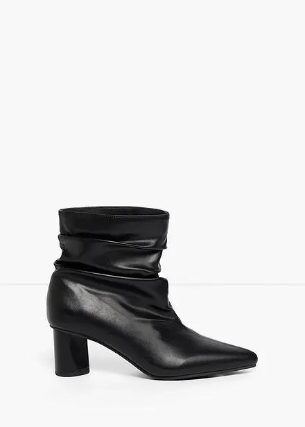 Stiefeletten mit Raffung