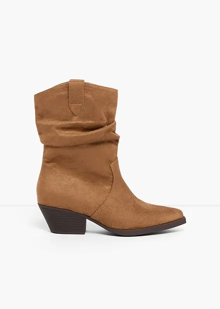 Cowboy-Boots mit Raffung